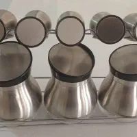 جا ادویه ای ۸پارچه استیل