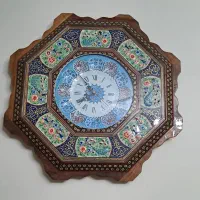 ساعت دیواری خاتم کاری اعلا درجه یک