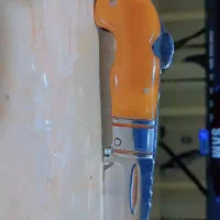 چاقو دسته کهربا کلکسیونی|کلکسیون اشیاء عتیقه|باسمنج, |دیوار