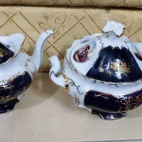 فروش سرویس چینی اصل آنتیک طرح انگلیسی