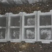 بلوکه سیمانی باغی . ته بسته