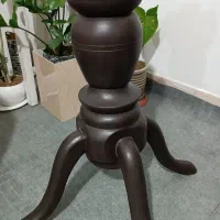 پایه خراطی  میز نهار خوری تمام چوب