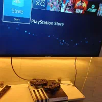 وسایل گیم نت پلی استیشن ۴ و تلویزیون ۴۳|کنسول، بازی ویدئویی و آنلاین|رشت, پسیخان|دیوار