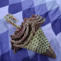 سبد حصیری|صنایع دستی و سایر لوازم تزئینی|میاندوآب, |دیوار