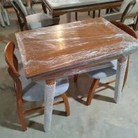 میز و صندلی ناهارخوری تولیدی چوب راش اصل|میز و صندلی غذاخوری|نوشهر, |دیوار