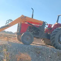 تراکتور 285تک مدل 71همراه با بیل چهار جک|خودرو سنگین|صحنه, |دیوار