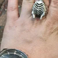 انگشتر نقره دست ساز|زیورآلات و اکسسوری|قائمشهر, |دیوار