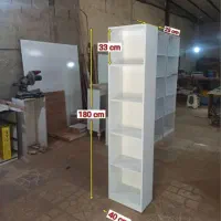 قفسه فروشگاهی90 کتابخانه80 شلف زونکن 60 ویترین 40