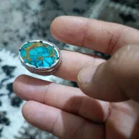 فیروزه اصل رگه طلا