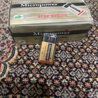 بسته ۲۰ عددی باطری کتابی ۹ ولت میکروپاور