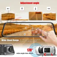 دوربین ثبت وقایع خودرو آینه ای تمام صفحه DVR