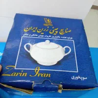 دیس و سوپ خوری و شکلات خوری چینی زرین|ظروف سرو و پذیرایی|قروه, |دیوار