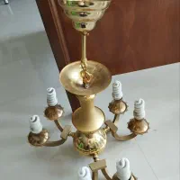 لوستر6 شعله رنگ ثابت