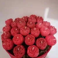 سبد گل رز قرمز یلدا