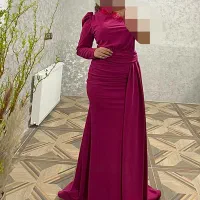 مجلسی یقه رومی پردار