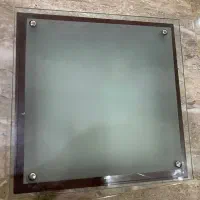 لوستر فلزی گل رز کلاهک دار|لوستر و چراغ آویز|کیش, |دیوار