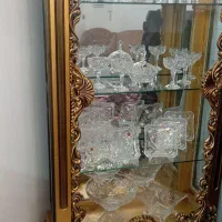 بوفه چوبی طلایی|بوفه، ویترین، کنسول|سهند, |دیوار