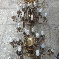 سه عدد لوستر|لوستر و چراغ آویز|اصفهان, بهار آزادی|دیوار