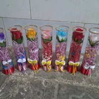 شیشه گل رز به مناسبت روز مادر|گل مصنوعی|ری, شهید بهشتی|دیوار