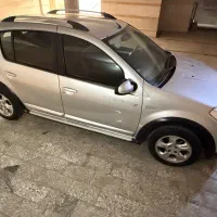 رنو ساندرو اتومات مدل ۱۳۹۵ طرح استپ وی|خودرو سواری و وانت|گرگان, |دیوار