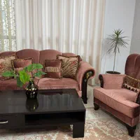 سرویس مبلمان چوب گردو / برند چوب سنگ/قیمت زیرفی|مبلمان خانگی و میز عسلی|مشهد, رضاشهر|دیوار