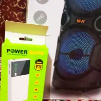 اسپیکر به همراه پاور بانک 40هزار
