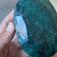 زمرد ۵۰۰ گرمی هندی به شرط معدنی|کلکسیون اشیاء عتیقه|ارومیه, |دیوار