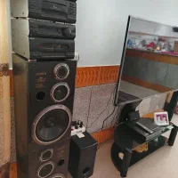 صوتی کاست سی دی آمپلی|سیستم صوتی خانگی|بروجرد, |دیوار