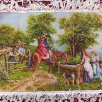 فرش دستباف با طرح مزرعه خوشبختی|فرش|قم, پردیسان|دیوار