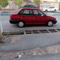 پراید۸۲ دوگانه قرمز صدفی متالیک