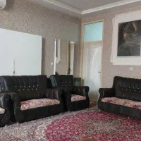 مبل ۷ نفره چرم و پارچه