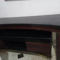 میز تلویزیون چوب گردو طرح جدید