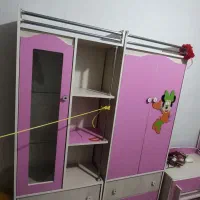 کمد دخترانه ویترین دار