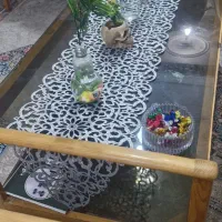 میز وسط یا جلو مبلی چوب راش|مبلمان خانگی و میز عسلی|بندر امام خمینی, |دیوار