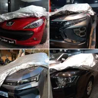 چادر ماشین روکش دار  pu مخصوص چهار فصل موتور