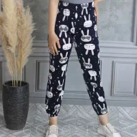 شلوار مخمل عروسکی و تیشرت قواره بزرگ ۲۸۵