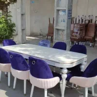 میز ناهار خوری 8 نفره کد 8667 تولیدی میلاد