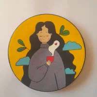 دیوارکوب سفالی