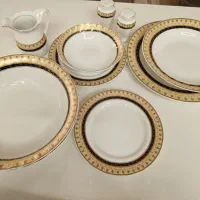 سرویس چینی دور طلایی اسپیدار