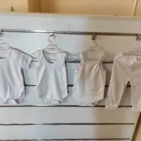 ۱۰۰۰ تیکه لباس نوزادی (نو)  پارچه ۱۰۰ درصد پنبه