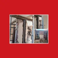 اوستابنا بازسازی منازل تیر اهنی گنبدی تخریب و جوش
