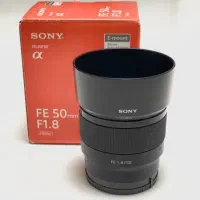 لنز سونی f1.8 فیکس درحد نو