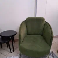 مبل مشکی سبز