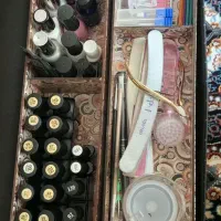 وسایل کامل کاشت ناخن|آرایشی، بهداشتی، درمانی|اصفهان, مارچین|دیوار