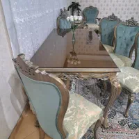 میز تی وی و میز ناهار خوری چوب راش اصلی|میز و صندلی غذاخوری|ایلام, |دیوار