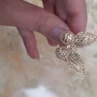 انگشتر پروانه طلا
