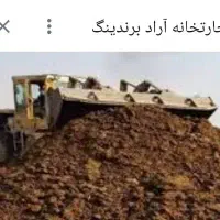 پخش کود حیوان کهنه