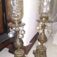 یک جفت شمعدان برنزی|صنایع دستی و سایر لوازم تزئینی|تهران, قنات‌کوثر|دیوار