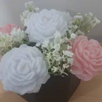 باکس گل شمع|گل مصنوعی|اهواز, باغ شیخ|دیوار
