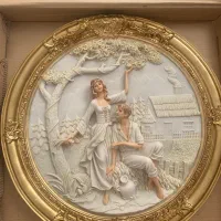 تابلو دیواری فایبر گلاس گرد شیک